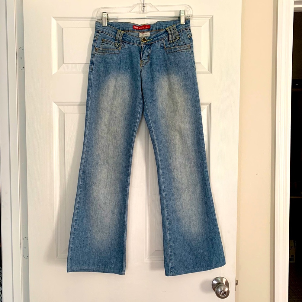 Straight leg jeans